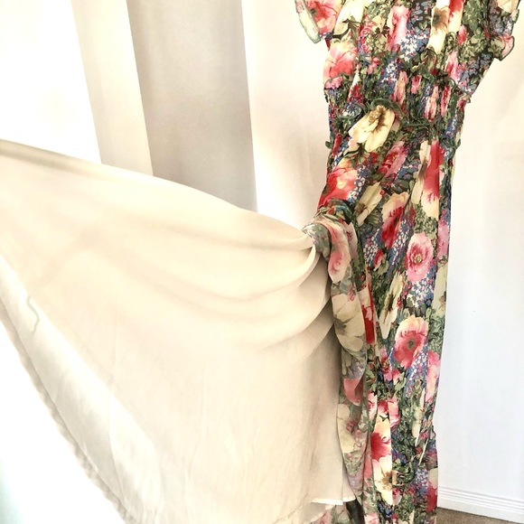 Long Boheme Silk Dress - Picture 3 of 9